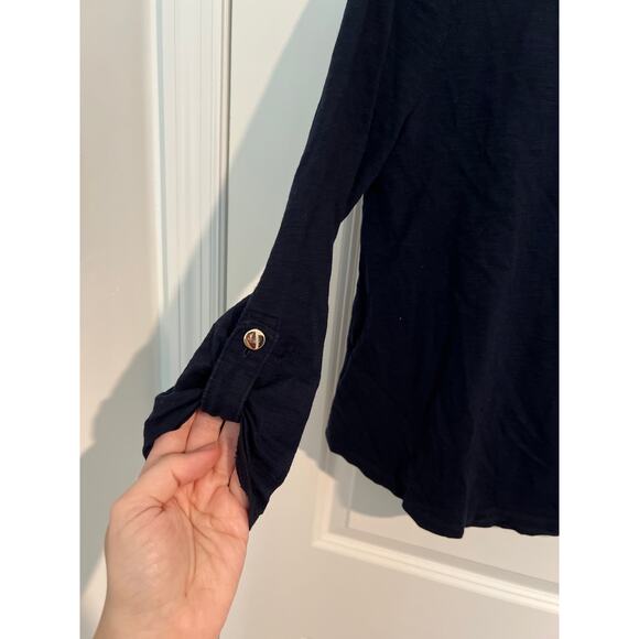 Chico's Blue Ultimate Tee – Size 0 (US Small) - Picture 4 of 5